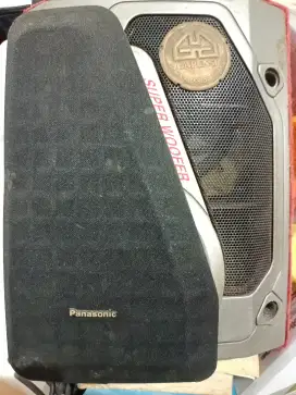 Satu Pasang Speaker PANASONIC SUPER WOOFER Power Ouput ~2800Watt PMPO
