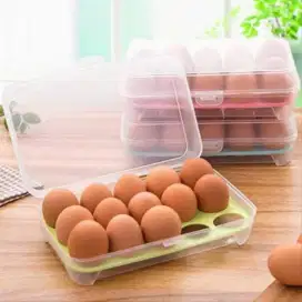 Kotak telur 15 sekat