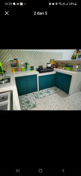 Kitchen set permeter