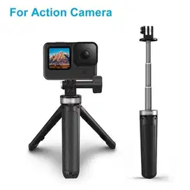 Telesin Mini Tripod Shorty Tongsis Selfie Stick GoPro Action Camera