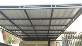 Terima bikin KANOPI CARPORT/GARASI,  DAPUR  DLL