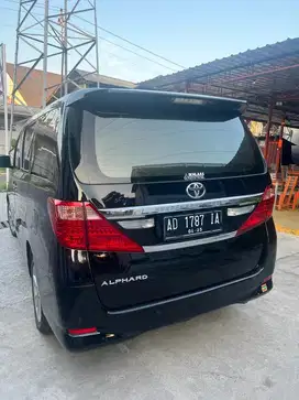 alphard 2013 plat AD solo AT