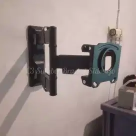 Bracket swivel fleksibel & pemasangan 40-50 inch