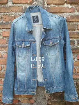 Jaket jeans bekas import