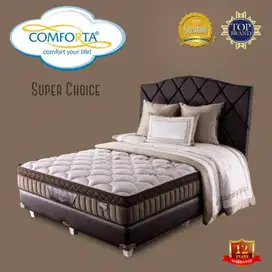 Promo!!Springbed Comforta Super Choice set Original 6kaki