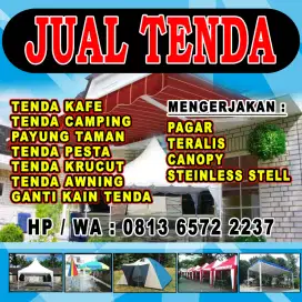 Menjual Tenda Cafe