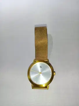Calvin Klein watch Swiss made K3422 gold (diameter 3,5)