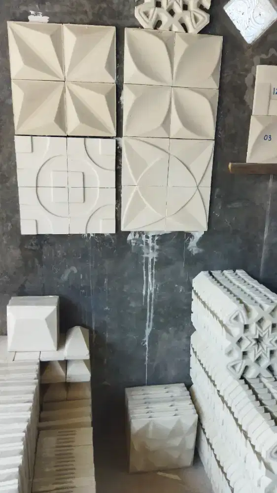 Ornamen rumah, ornamen beton, ornamen dinding