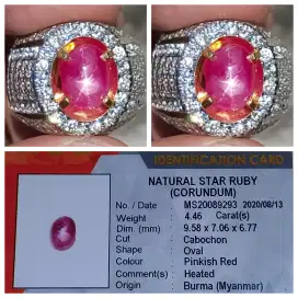 Natural Star Ruby Burma