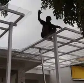 Kanopi modern minimalis lampung