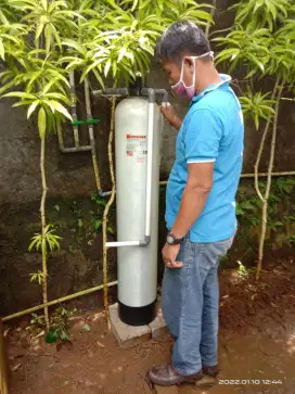 Filter saringan air pompa sumur bor tansh/PDAM PAM kuning keruh dll