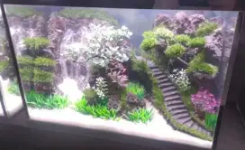 Aquarium Air Terjun 50 x 30 cm