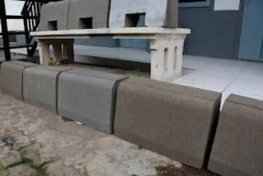 Beton Kanstin Taman dan Trotoar pendestrian Murah