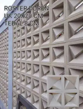Roster beton
Roster cor
Wallpanel beton 3d
Bata tempel 
Roster merah