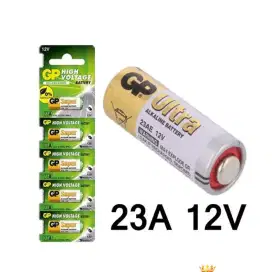 Batre Baterai Battery Alkaline GP ORIGINAL 23AE A23 23A 12v High Volt