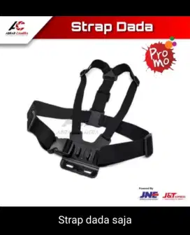 Ches strap dada kamera action BPRO GOPRO YICAM kondisi new siap pakai