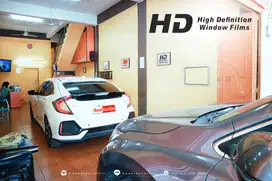 HD AUTOFILM disc 10% Kaca film Tolak Panas  High Definition