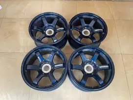 FS: Volkrays ( rays ) TE37 Large PCD 18x9 et 0 Magnesium Blue Original