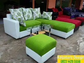 Sofa L Harga Minimalis, Kualitas Maksimalis.. free ongkir jakarta