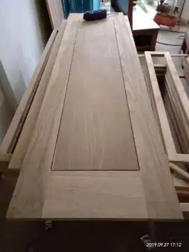 Daun pintu jati , mahoni lngsung pembuat