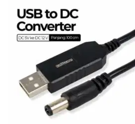 USB Conventer Power Cable 5V to 12V