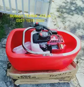 (RUMAH TEKNIK JOGJA)mesin floating pump (pompa apung) 4tak