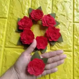 bros hijab bunga rose