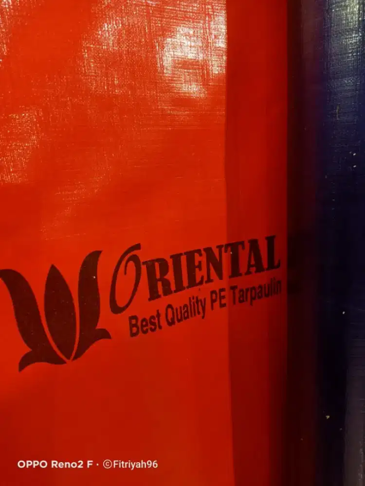 Terpal plastik sangat bagus dan tebal