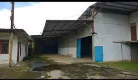Dijual Cepat Gudang Besar dengan lahan luas Talang Jambe  Palembang