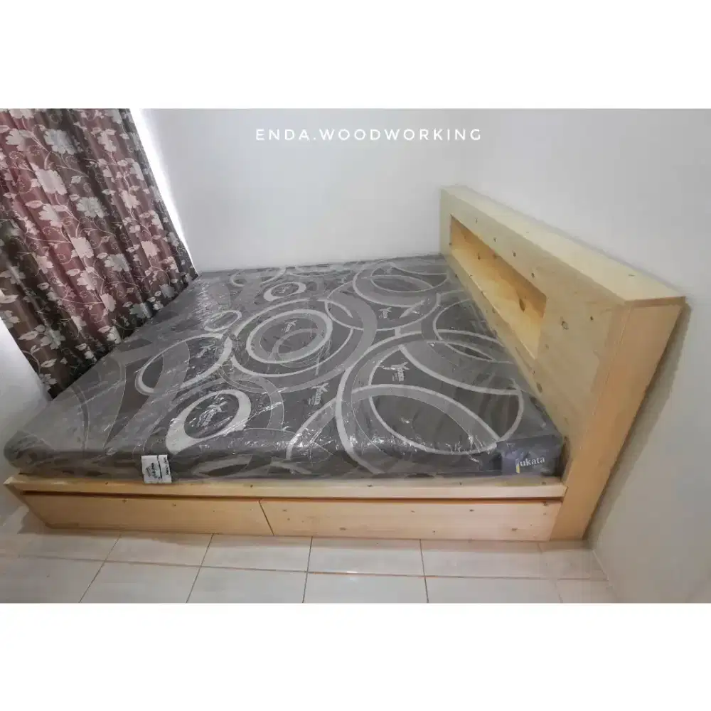 Dipan kayu jati belanda no 2