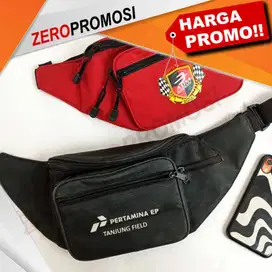 Promosi Tas Pinggang Waist Bag Design Custom