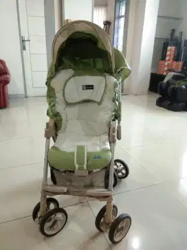 Dijual stroller chocolatte capella roda ban doubel