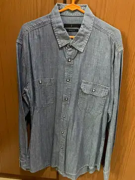 Kemeja Jeans The Executive Size M Original