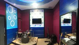 Pasang peredam suara studio musik latihan karaoke film home teater