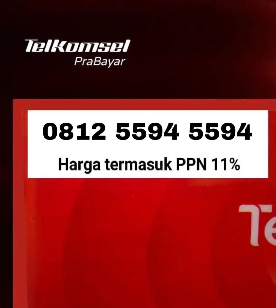 Nomor cantik kartu perdana simpati telkomsel