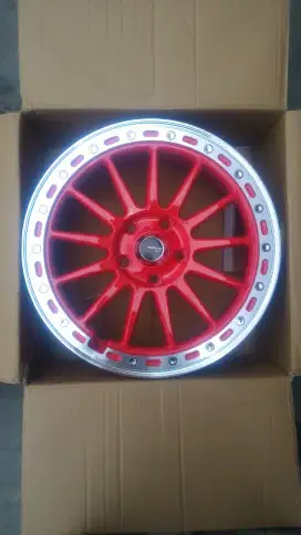 velg maruya 748 r17 5x114 lbr7,5 et42 red polish