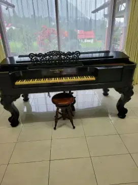 Steinway Sons Grand Piano Antik New York USA 1862 di JaTim harga bagus