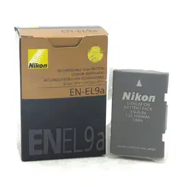 Baterai Battery Nikon DSLR EN-EL9a EN-EL9 ( D3000 / D5000 / D60/ D40 )