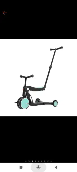 Bebehoo 5in1 Sepeda Skuter balance bike Multifungsi lengkap dg box