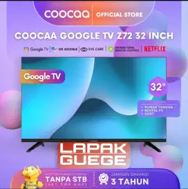 LED 32 COOCAA 32Z72 GOOGLE TV HDR10 DIGITAL FLICKER FREE BLUE LIGHT