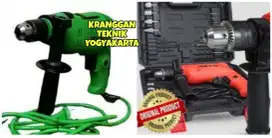 (KRANGGAN TEKNIK)mesin bor listrik 13 mm impact drill bor tangan