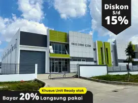 Espace - Gudang / Pabrik dalam kawasan Industri Jababeka cikarang