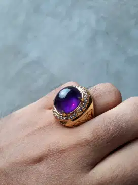 Kecubung Wulung Ametis Original
Ungu Tua
Serat Es Natural Amethyst