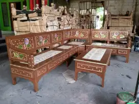 Kursi tamu minimalis kursi model kayu jati