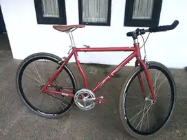 sepeda fixie road bike london taxi 2003 rare item langka mulus banget