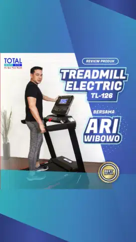 TREADMILL ELEKTRIK  TL 126 /4 HP