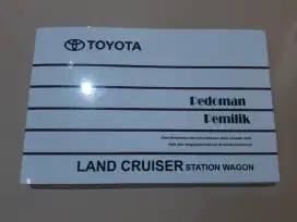 Book Manual Repro Ori Toyota Land Cruiser VX80 VXR 1995/1999 Rare Item