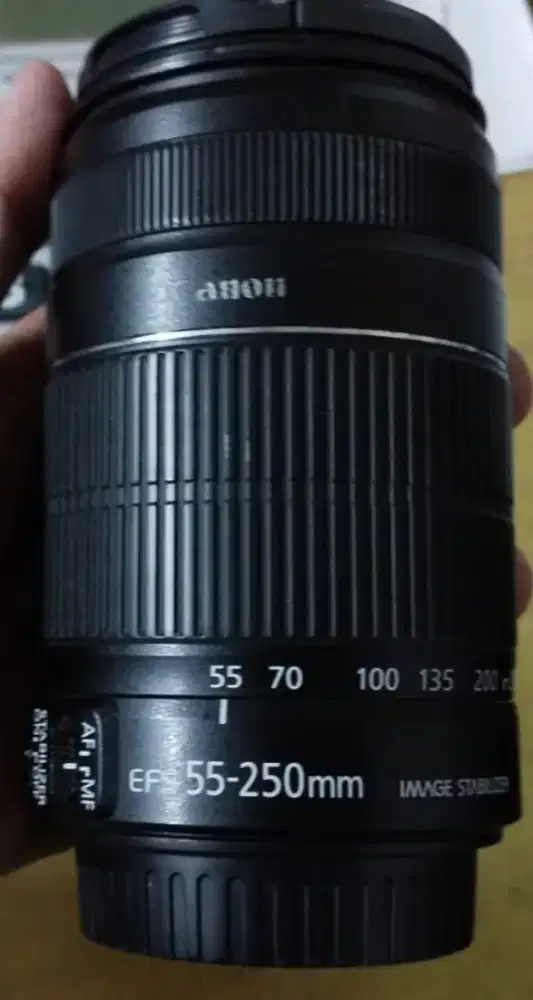 Lensa Tele Kamera Canon EFS 55-250 mm IS