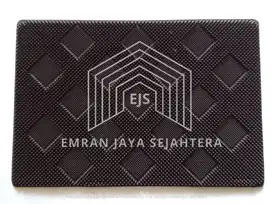 Keset Brushmat Square/Keset Karet/Keset Toilet [Emran Jaya Sejahtera]