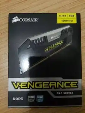 New Corsair Vengeance Pro Ram Pc 8GB Kit DDR3 1600mhz